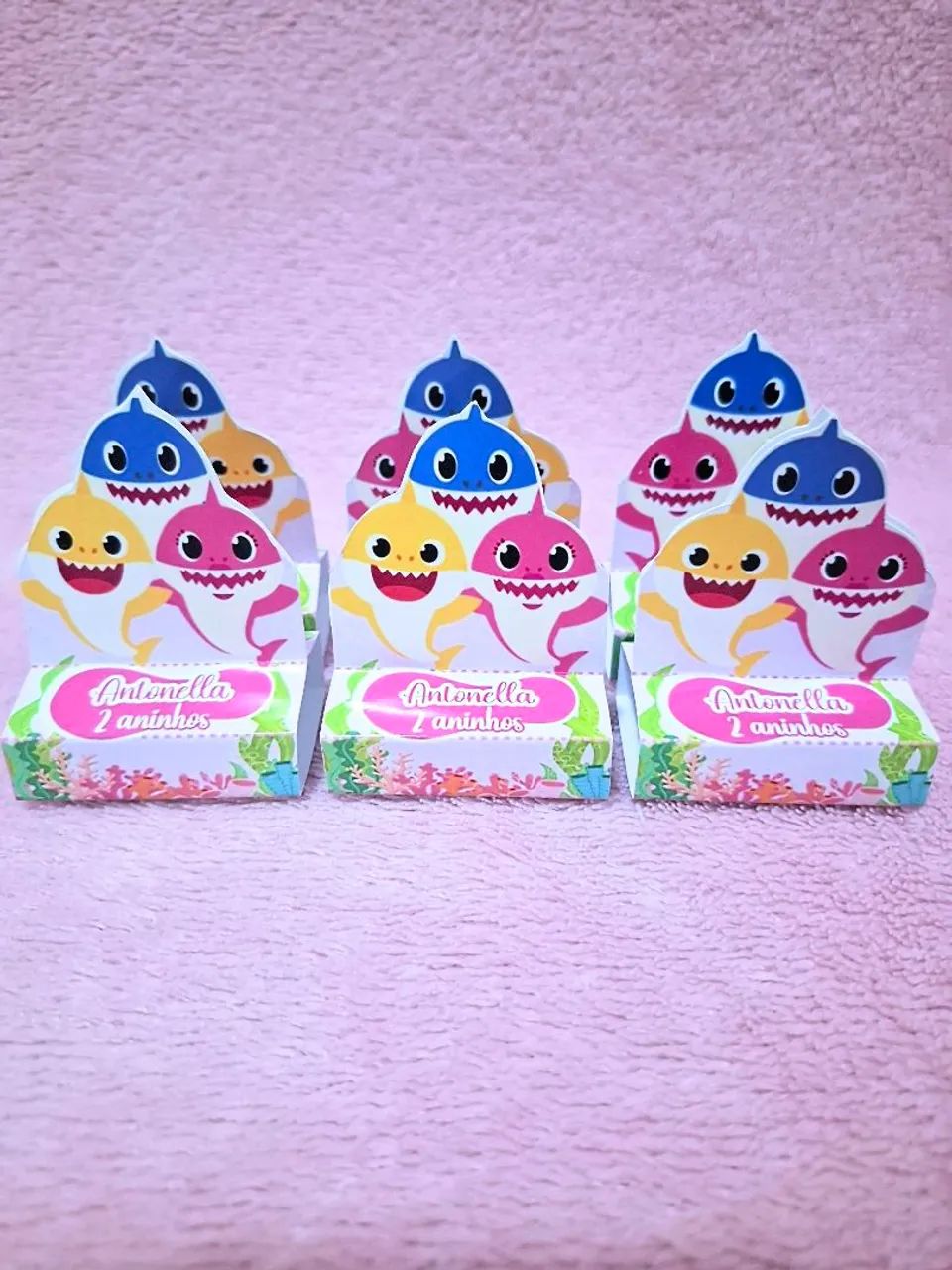 Baby shark lembrancinha personalizada pra festas de aniversário  - Foto 4