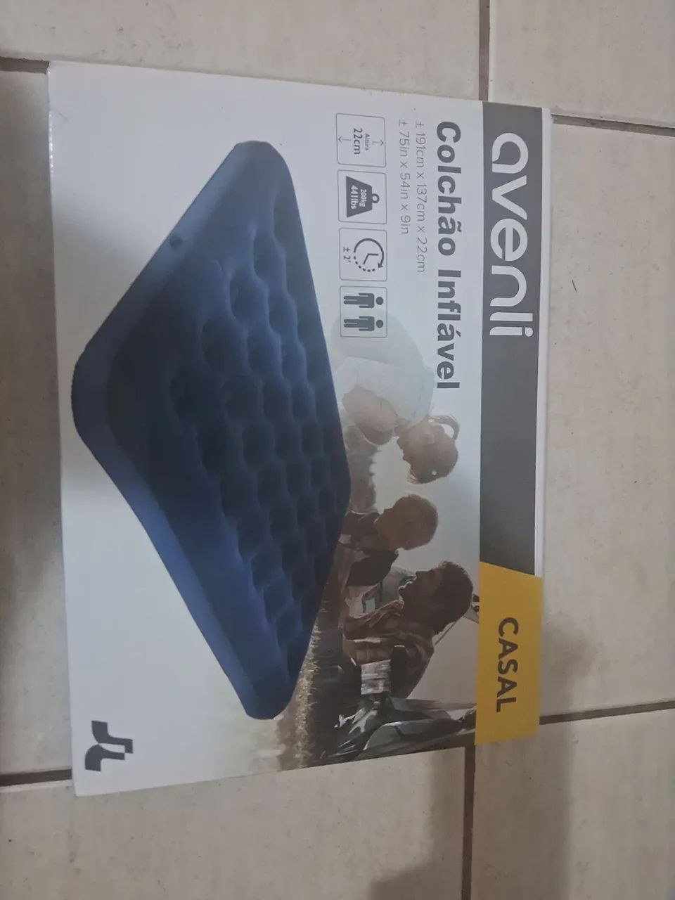 Colchão Inflável Casal Avenli