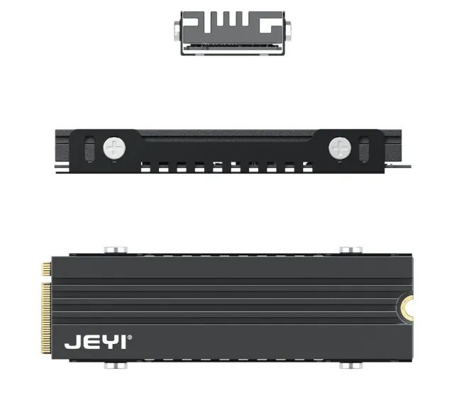 Dissipador de alumínio p/ NVME e NGFF 2280 pc e ps5 - Foto 5
