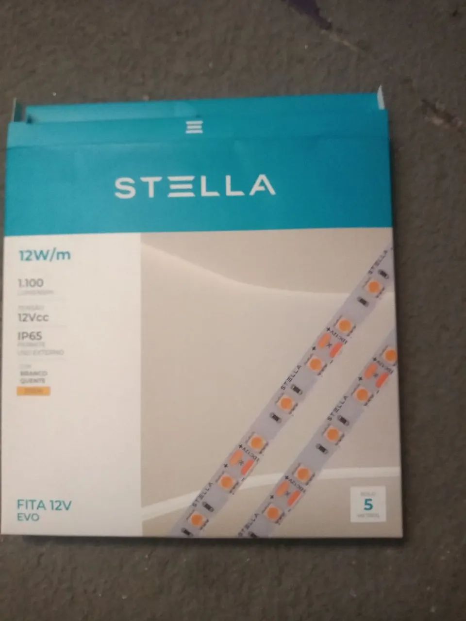  2 .Fita LED 12V EVO - 5 Metros - Branco Quente - Foto 3