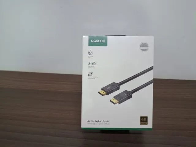 Cabo Displayport Ugreen - NOVO, 1Metro e  2 Metros, 4K