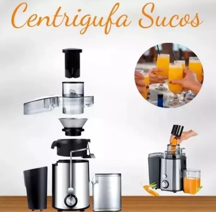 Centrifuga/Extrator de Frutas 700w - Foto 2