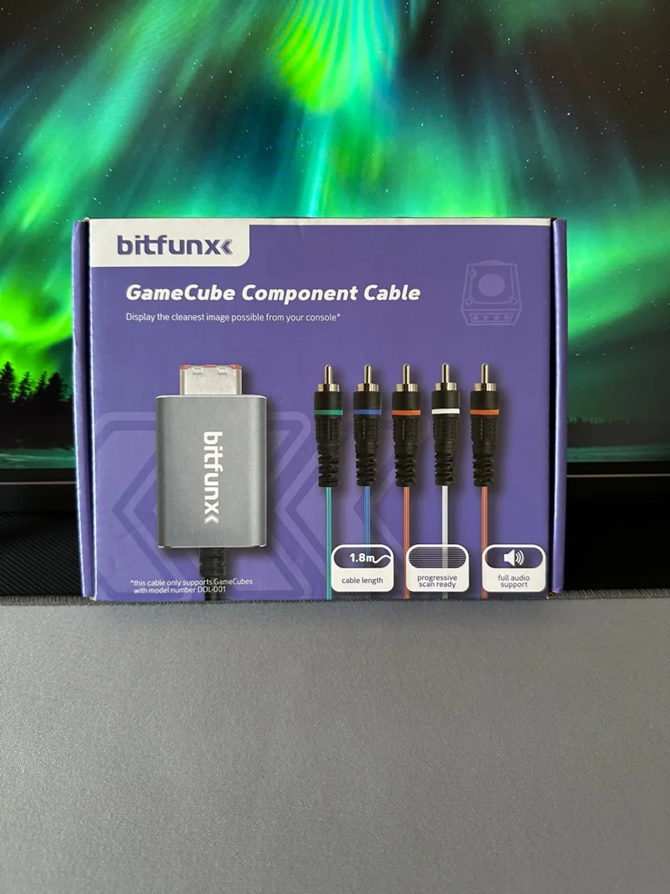 Cabo Componente GameCube - Bitfunx