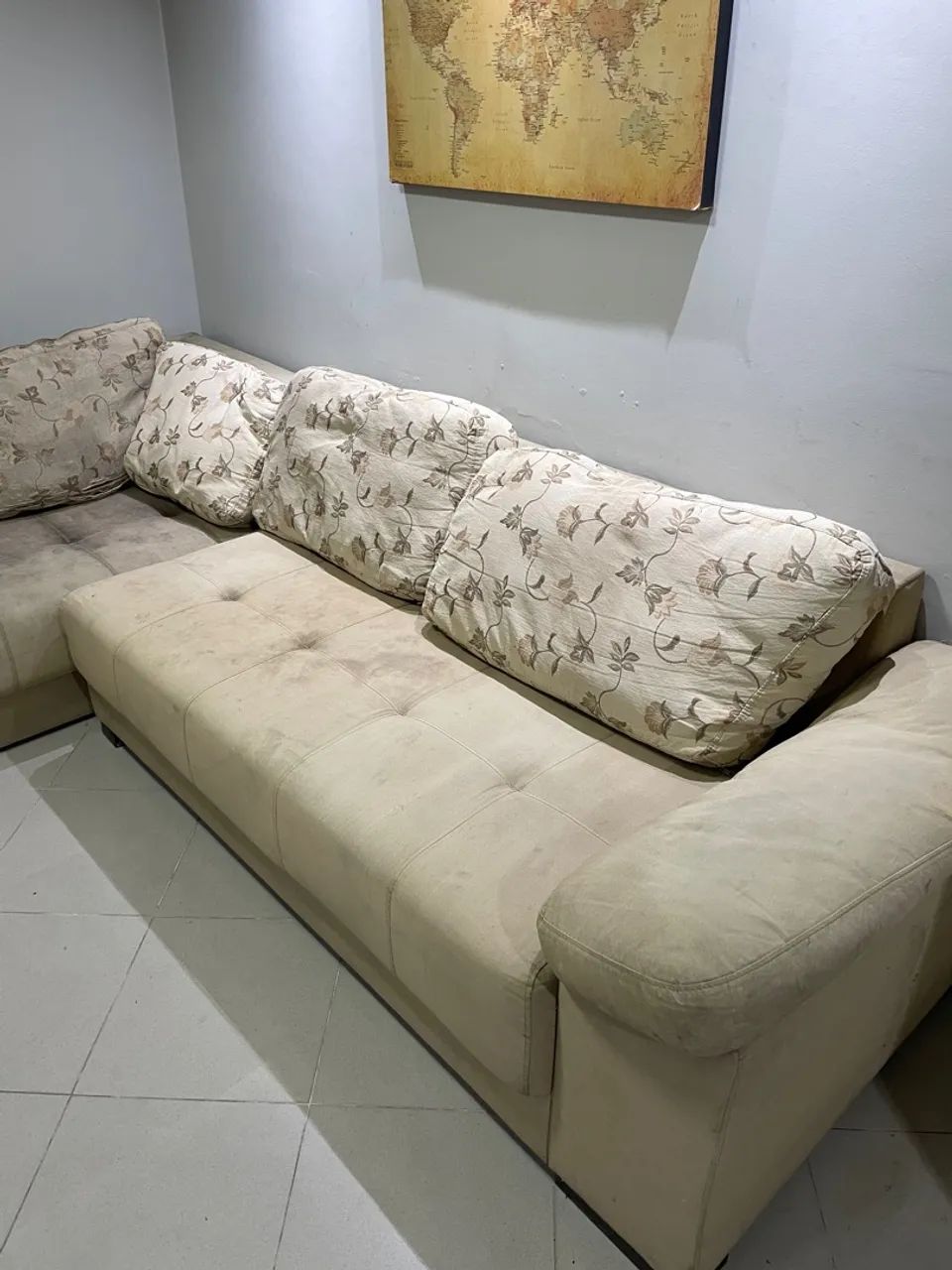 Sofá de Canto - formato em L