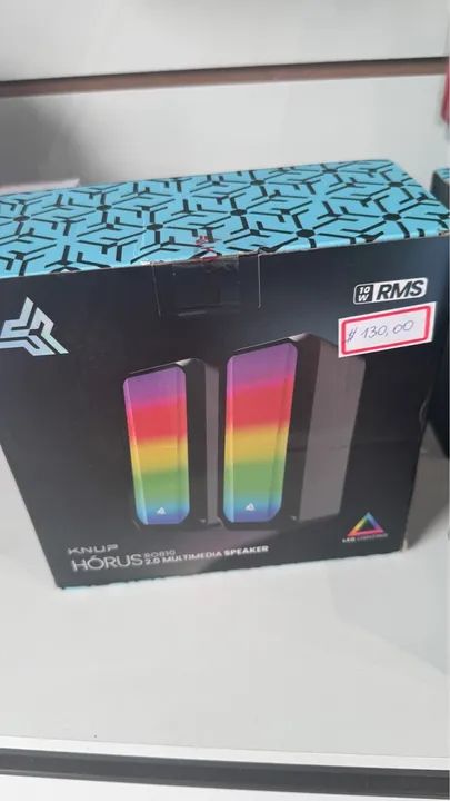 Caixa de som rgb 