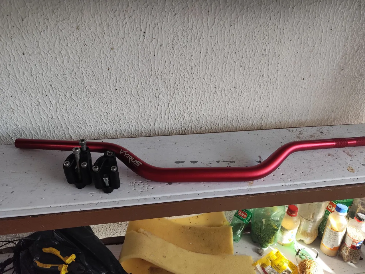 Guidão Vyrus Vermelho