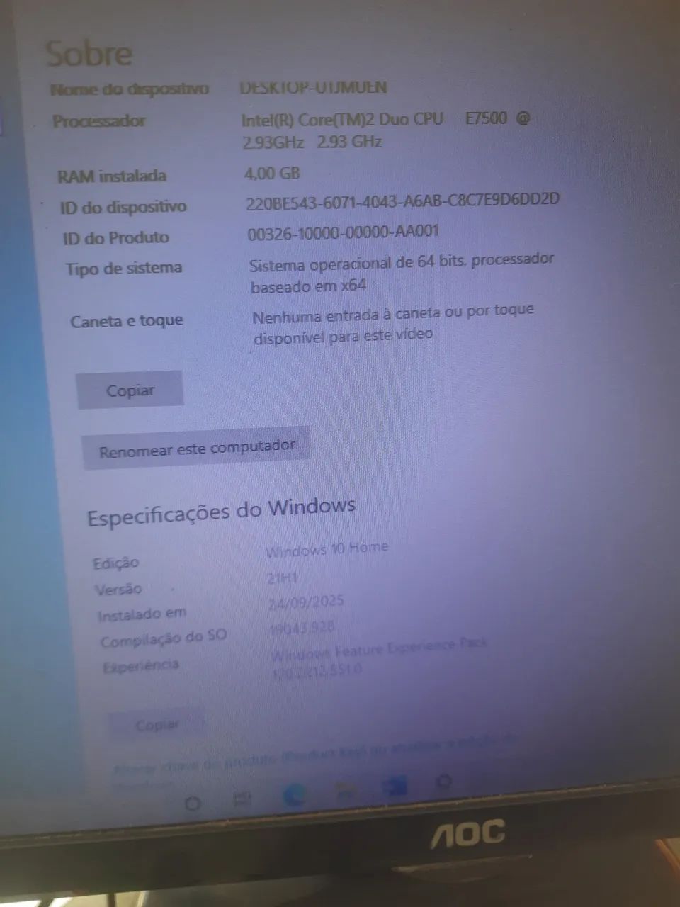Vendo CPU Dell