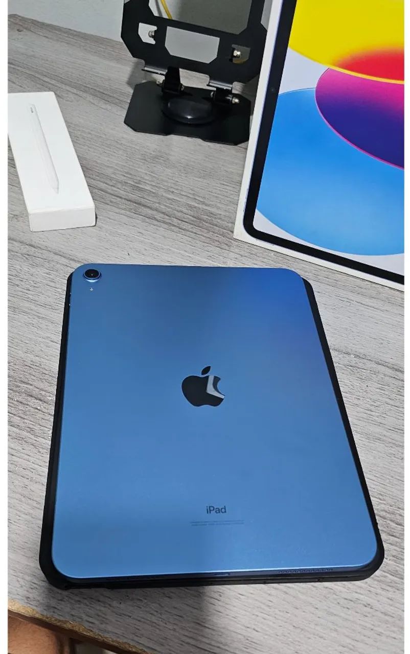Ipad 10 64 + apple pencil original - Tablets e E-Readers - Fazenda