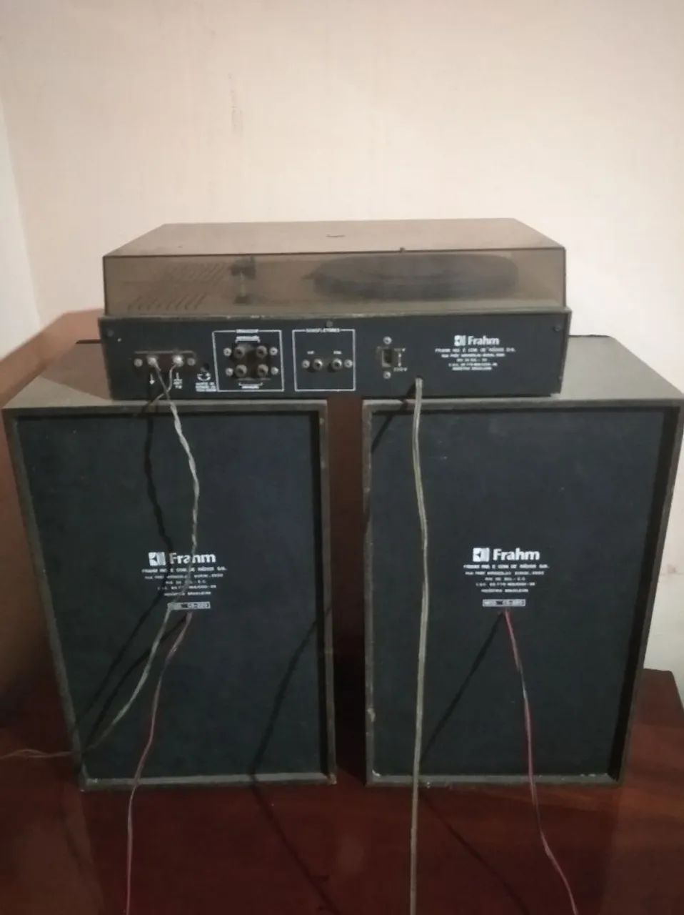 Toca-discos antigo Frahm ST-700 - Foto 3