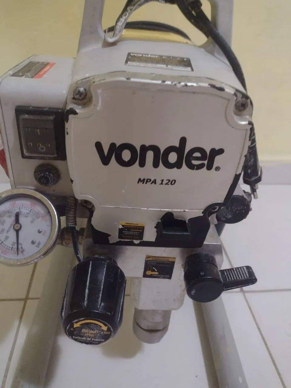 Pistola de pintura Wagner Vonder,não faço entrega, - Foto 2
