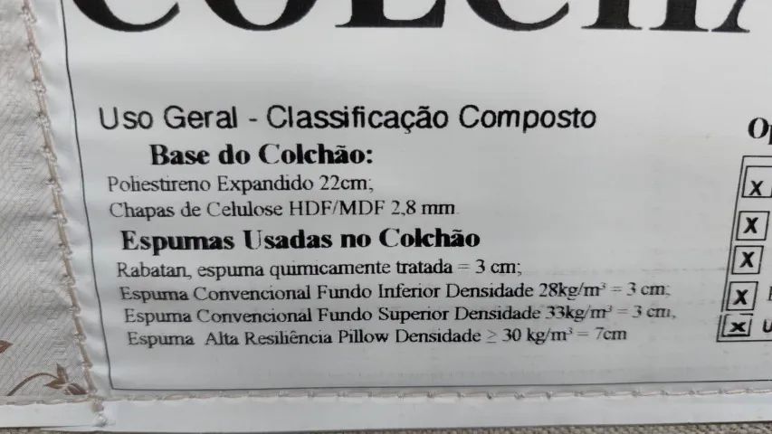 Colchão bioquântico  king size com massageador - Foto 4