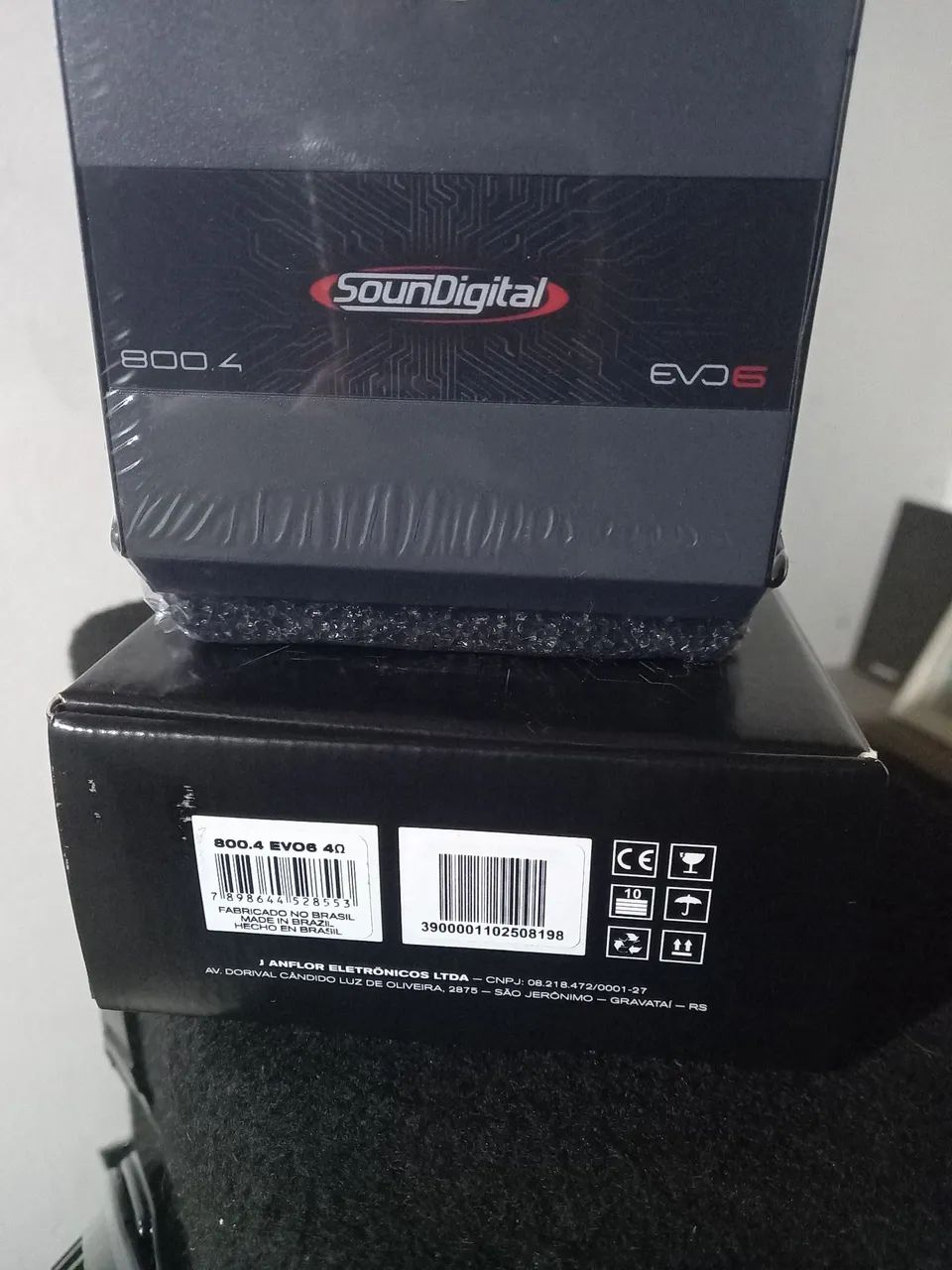 Modulo Amplificador digital Soundigital 800.4 + caixa  trio spyder nitro jbl  - Foto 4