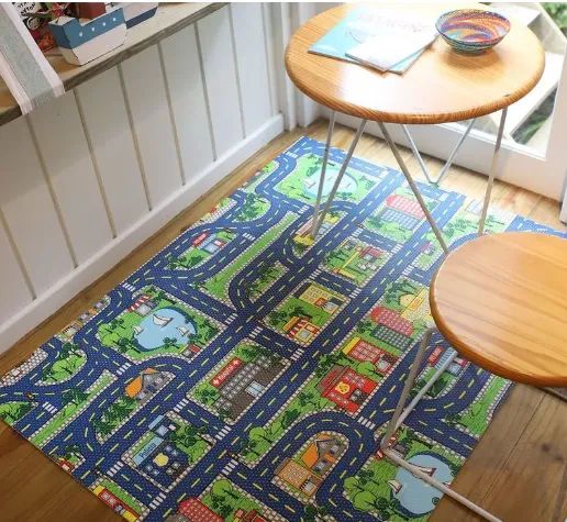     Tapete Brisa Infantil 100cm x 130cm Labirinto Kapazi - Foto 2