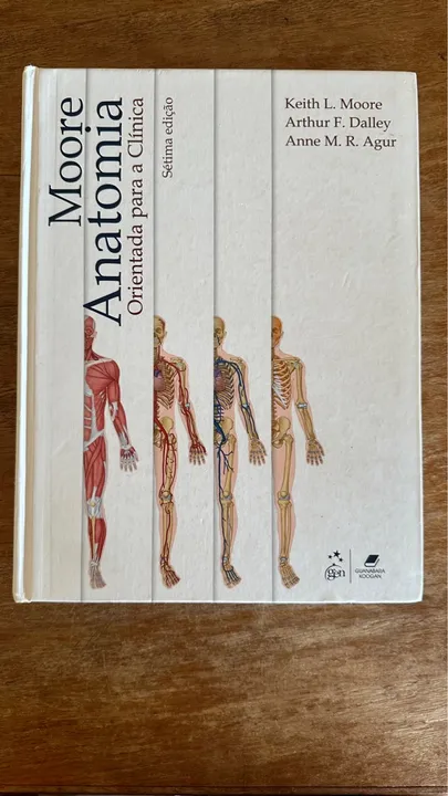 Livro Anatomia Orientada para a Clínica - Moore 7ª Edição