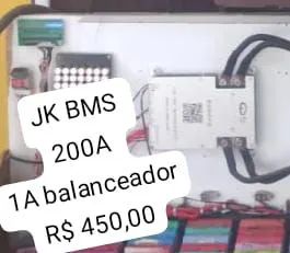 BMS JK 200A 1A balanceador