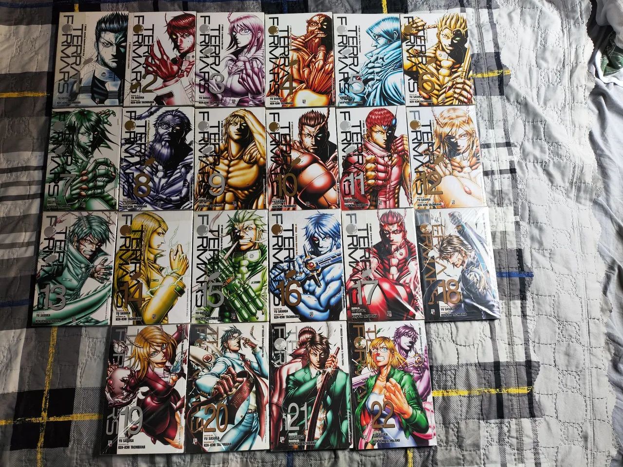 Mangá Terra Formars - Volumes 1 a 22