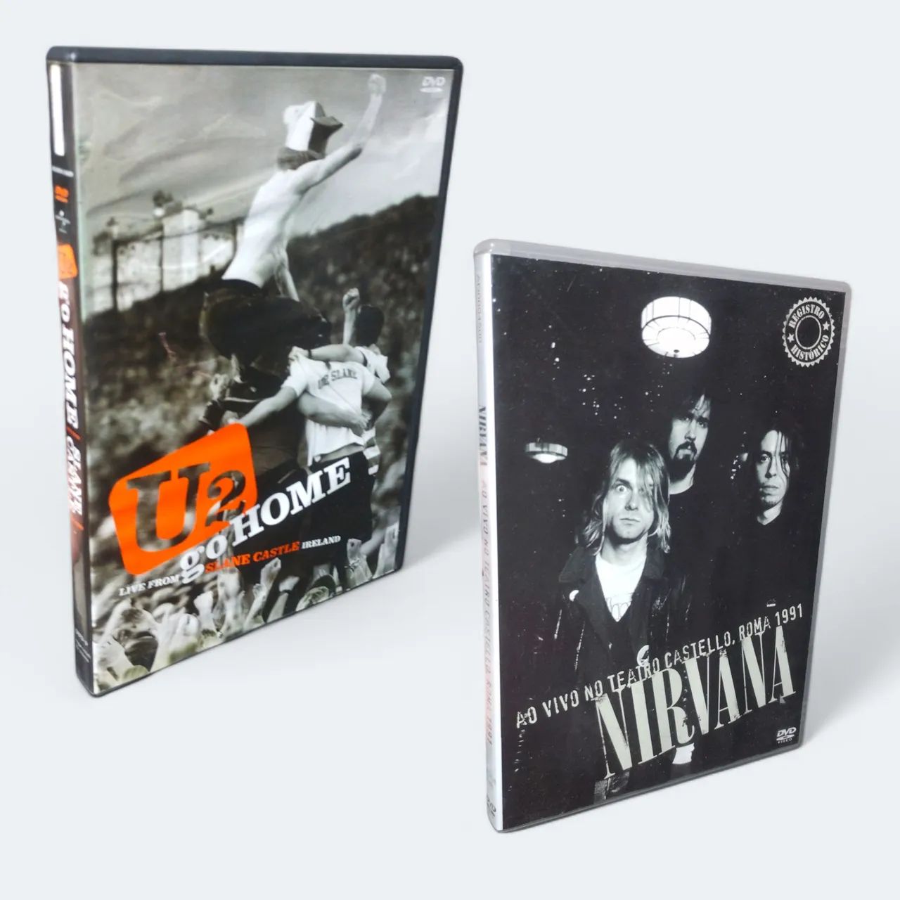 DVDs U2 e Nirvana - Preço imperdível!