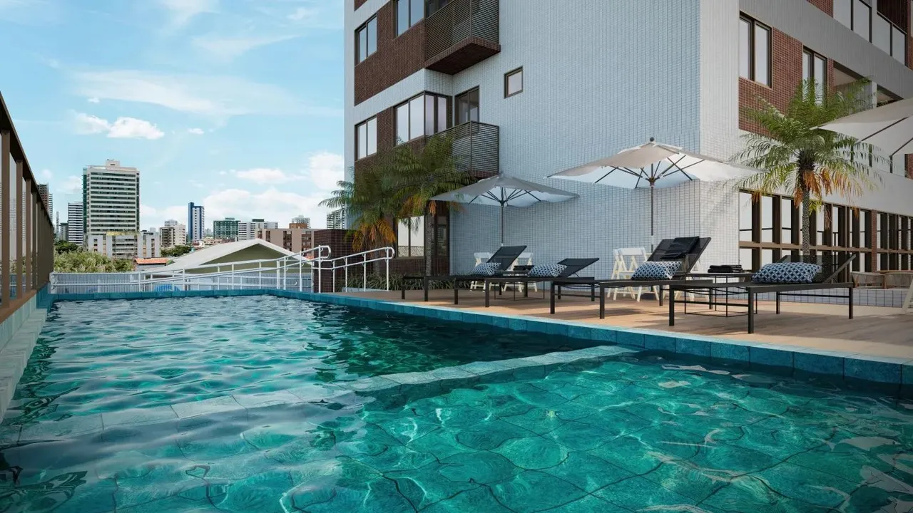 Varandas de Boa Viagem - Flats com 29m² - Lazer completo - a 10 minutos da praia de Boa Vi