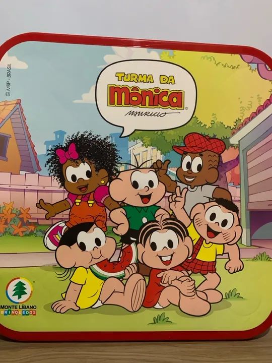 Mesa e Cadeira Turma da Mônica - Brincar e Aprender - Foto 4