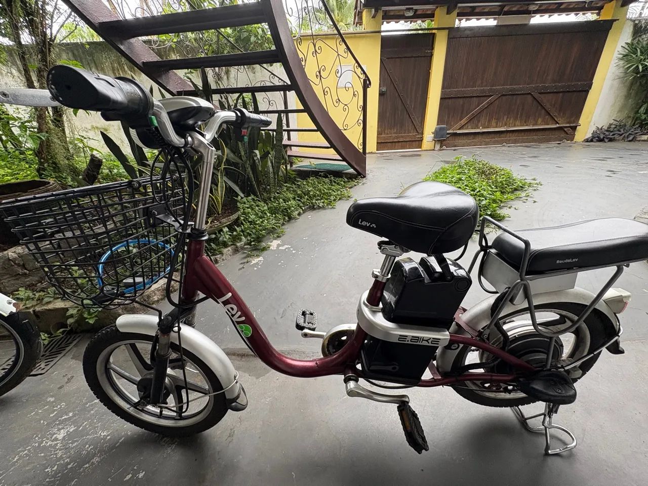 Bicicleta elétrica E-bike BATERIA NOVA LÍTIO 