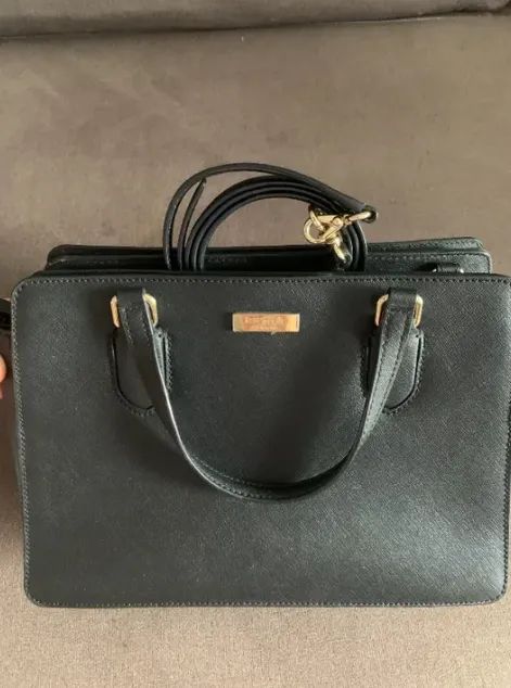 Bolsa Couro Kate Spade
