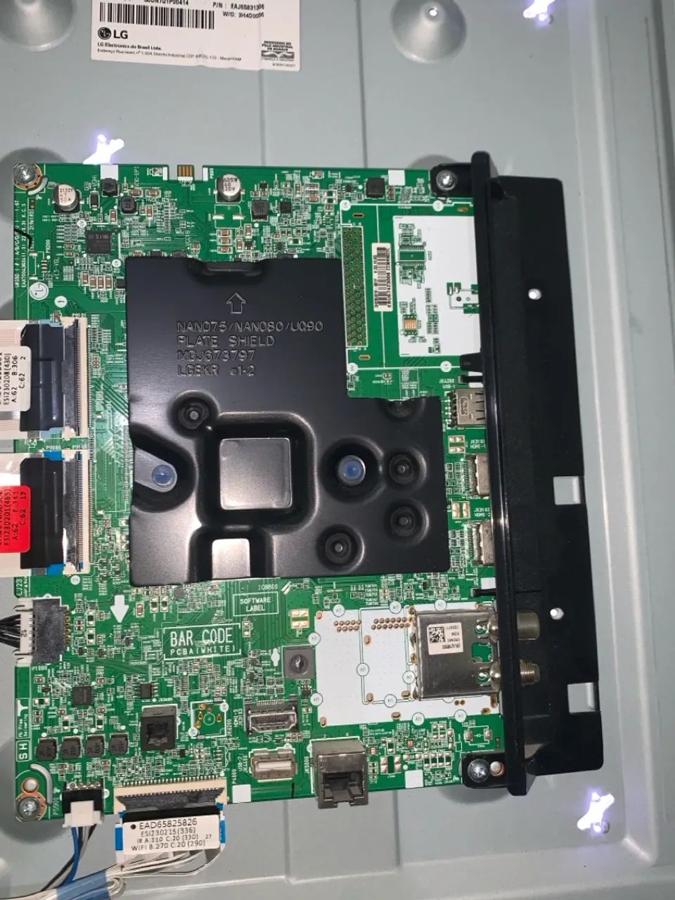 PLACA E FONTE LG 50 ORIGINAL NOVA!!