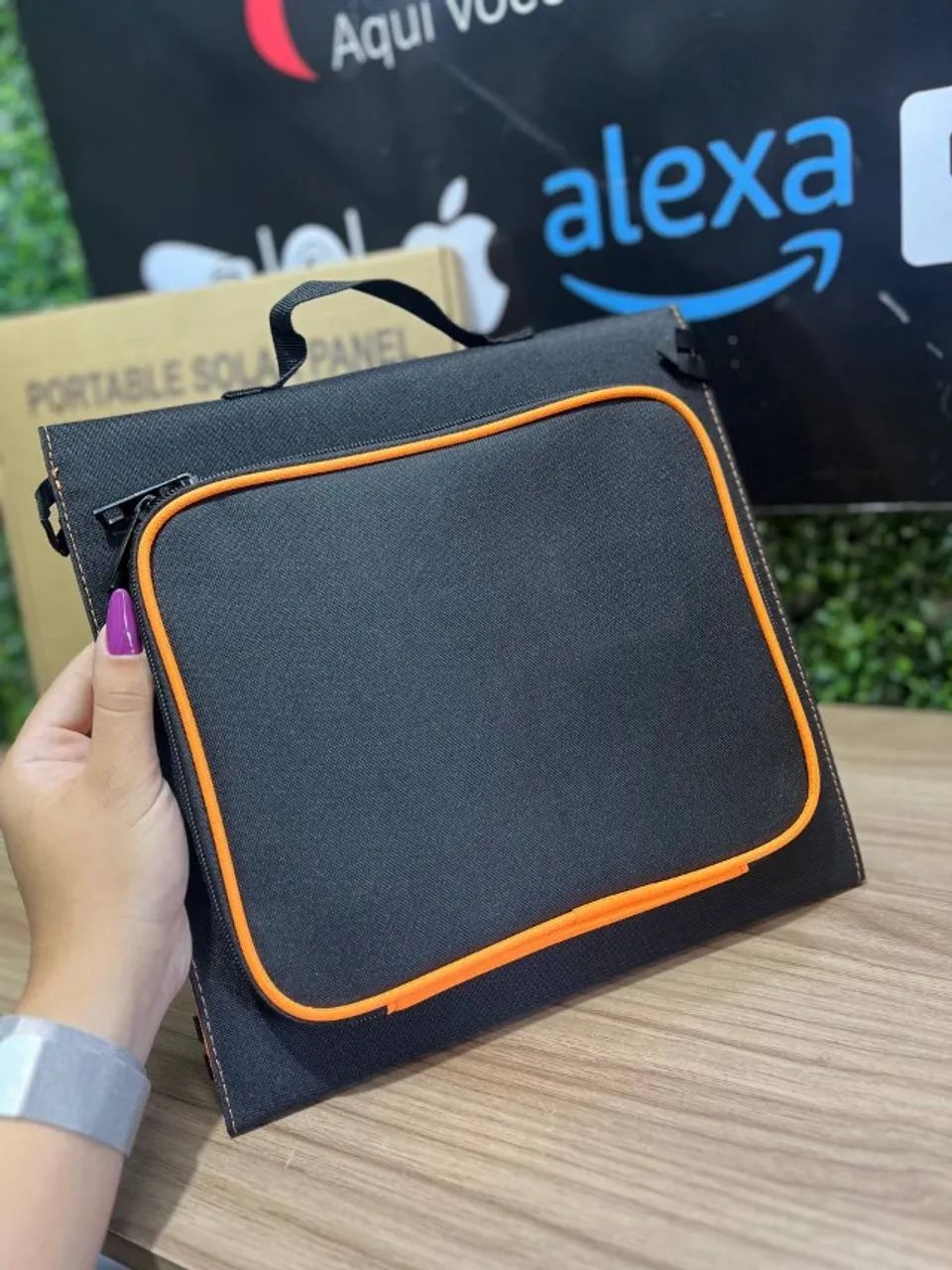 Painel Solar Portátil - 30W - Portable Solar Panel  - Foto 4