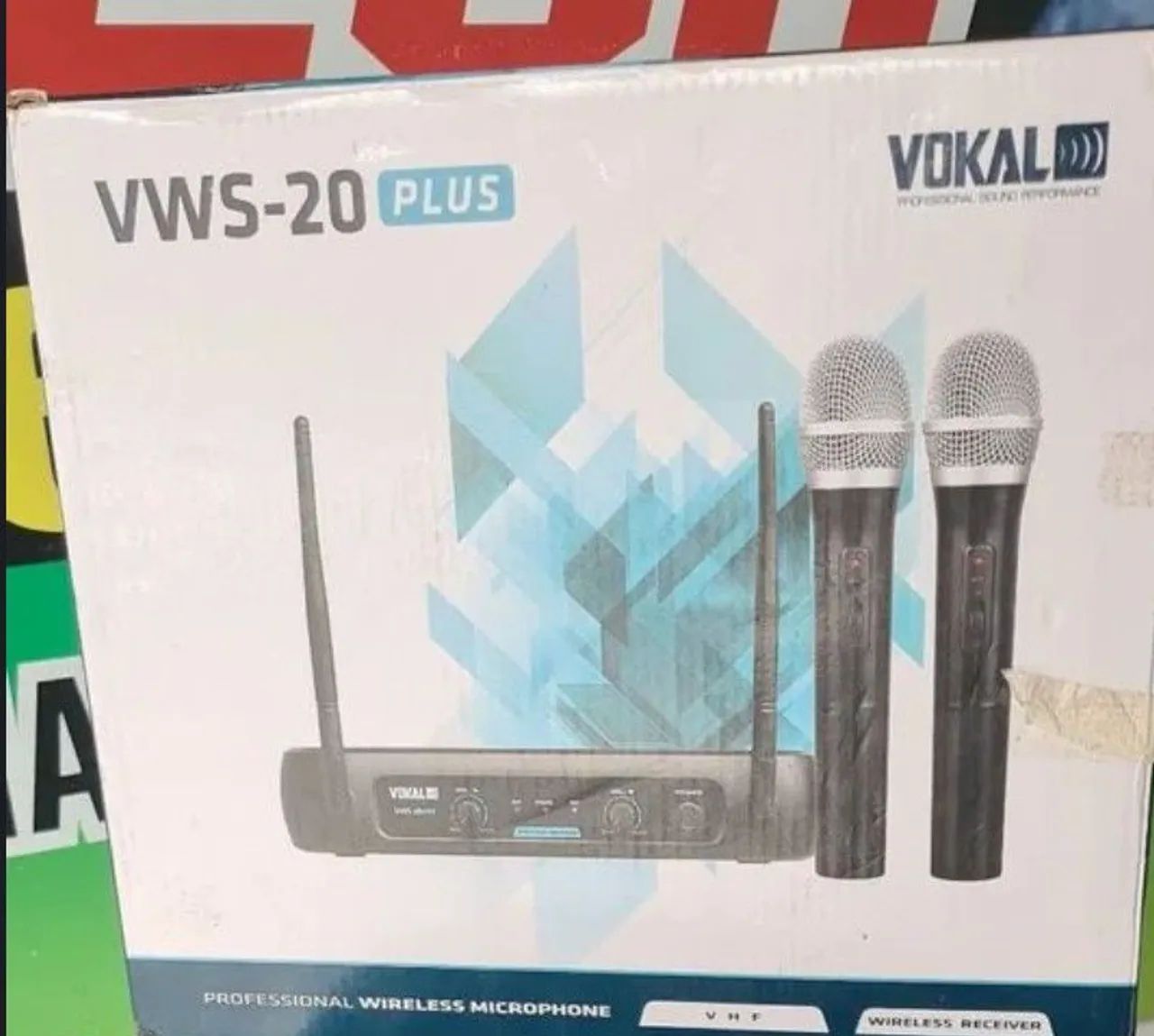 Microfone Sem Fio Vokal VWS-20 Plus - Karaoke - Foto 2