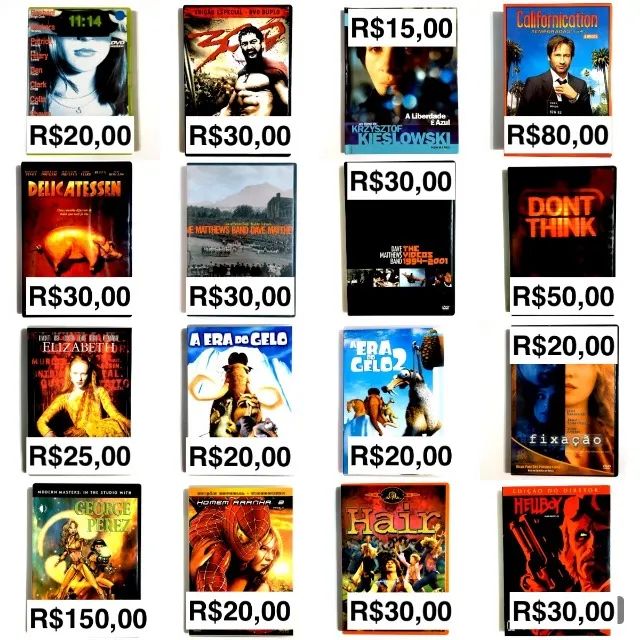 DVDs Originais - Coleção Pessoal