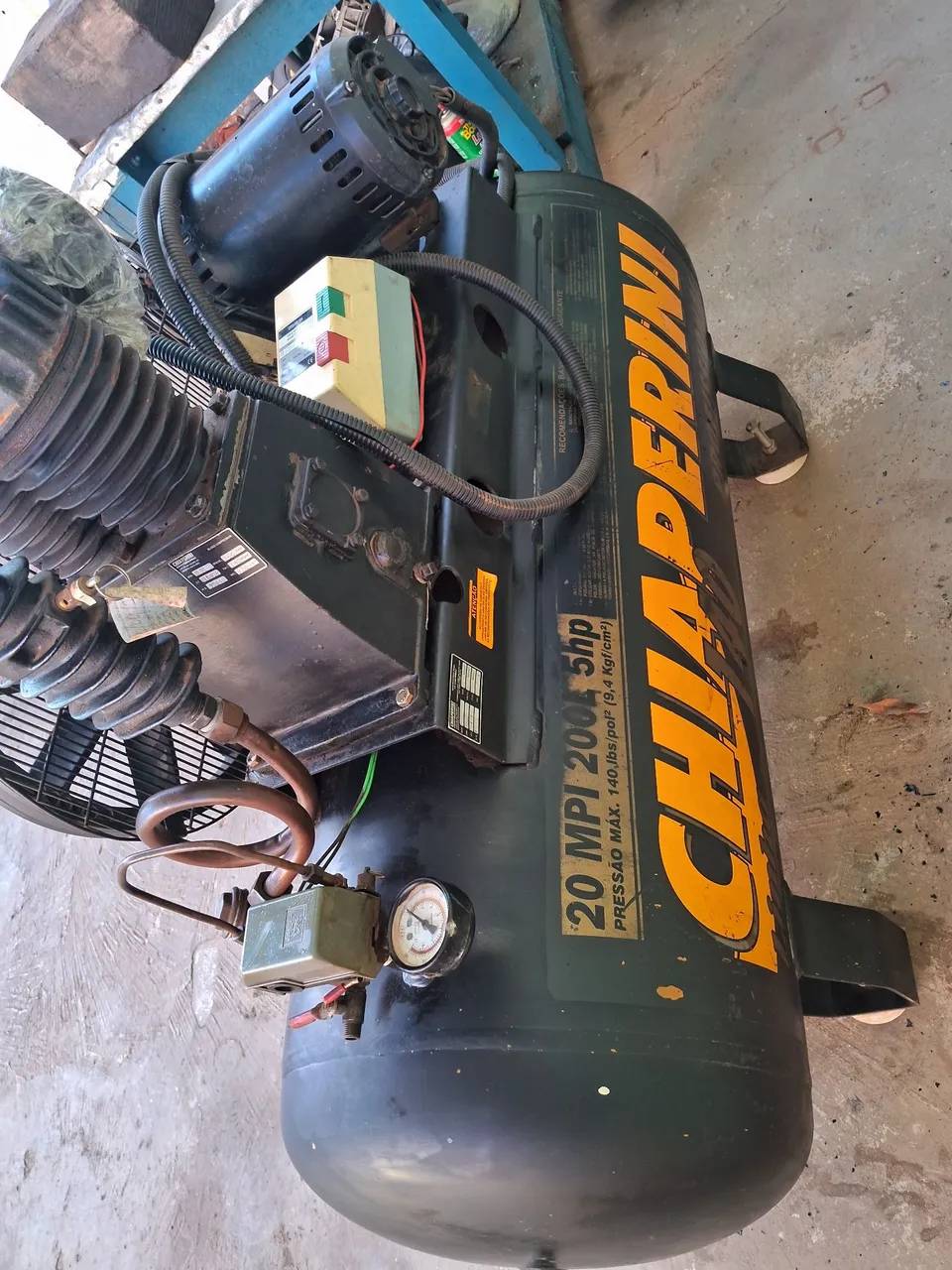 Compressor de Ar Chiaperini 20 MPI 200L 5hp