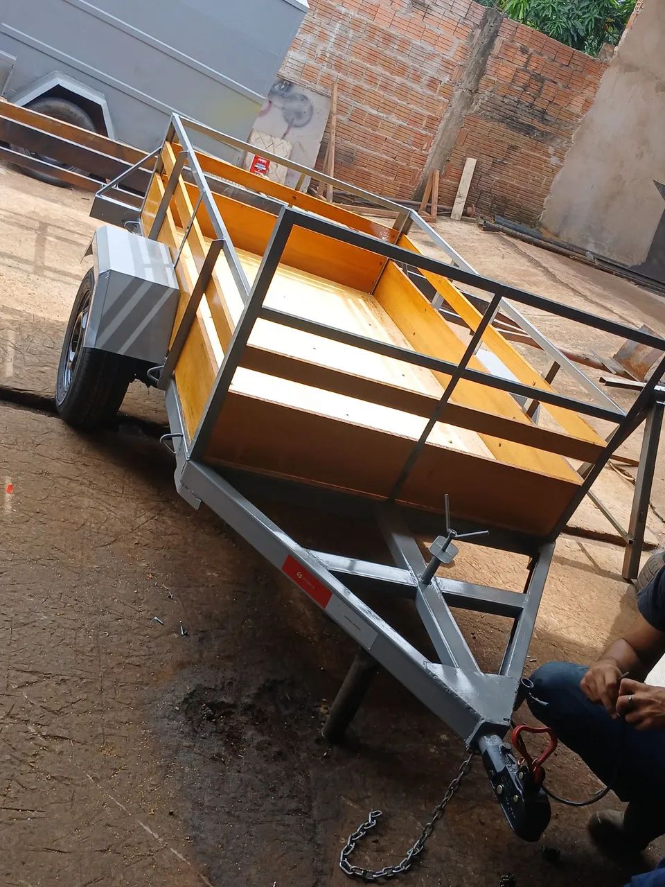 Carretinha reforçada nova  - Foto 2