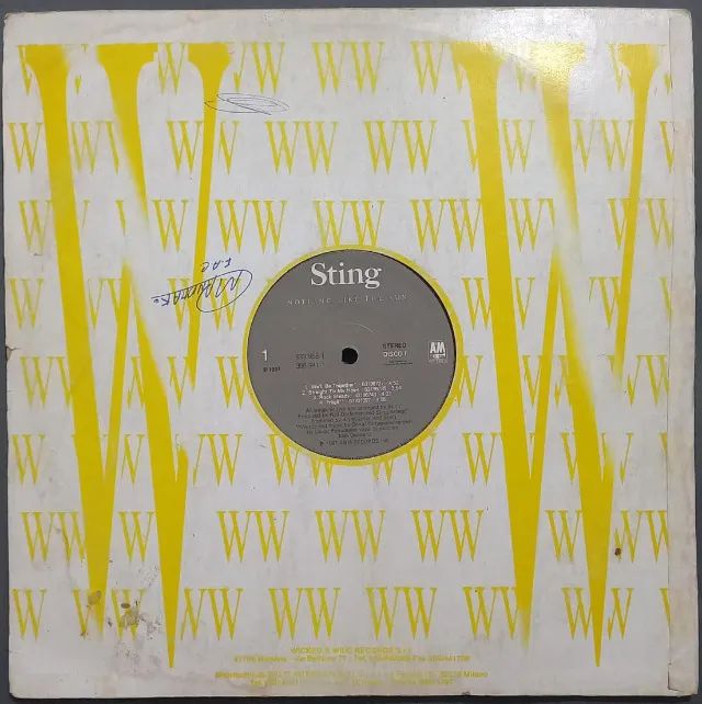 Disco de Vinil LP Sting Nothing Like The Sun (DISCO II)