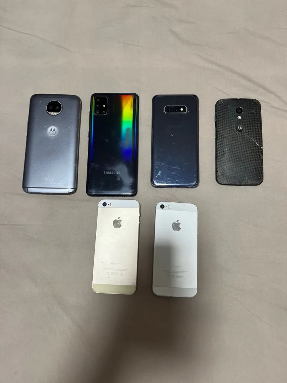 LOTE 6 Celulares - Retirada de peças - Foto 2