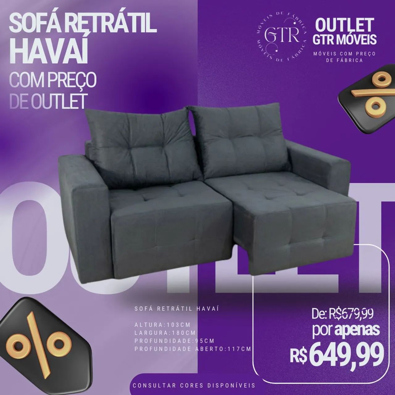 Sofá Havaí 65568082596995122