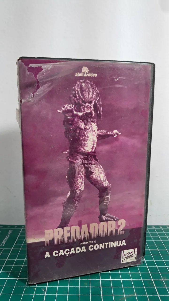 Fita vhs filme Predador 2