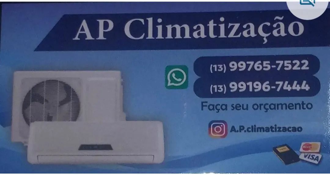 Instalação e manutenção de ar condicionado 