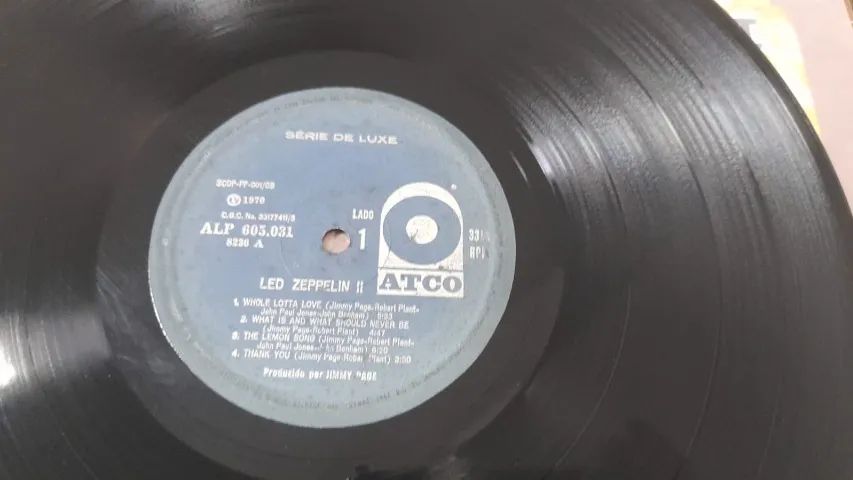 LP Led Zeppelin II - 1970 - 1ª prensagem nacional ATCO - Foto 4