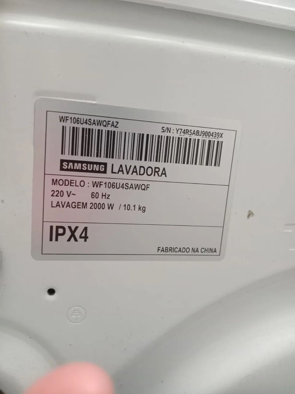 Máquina de lavar Samsung  - Foto 3