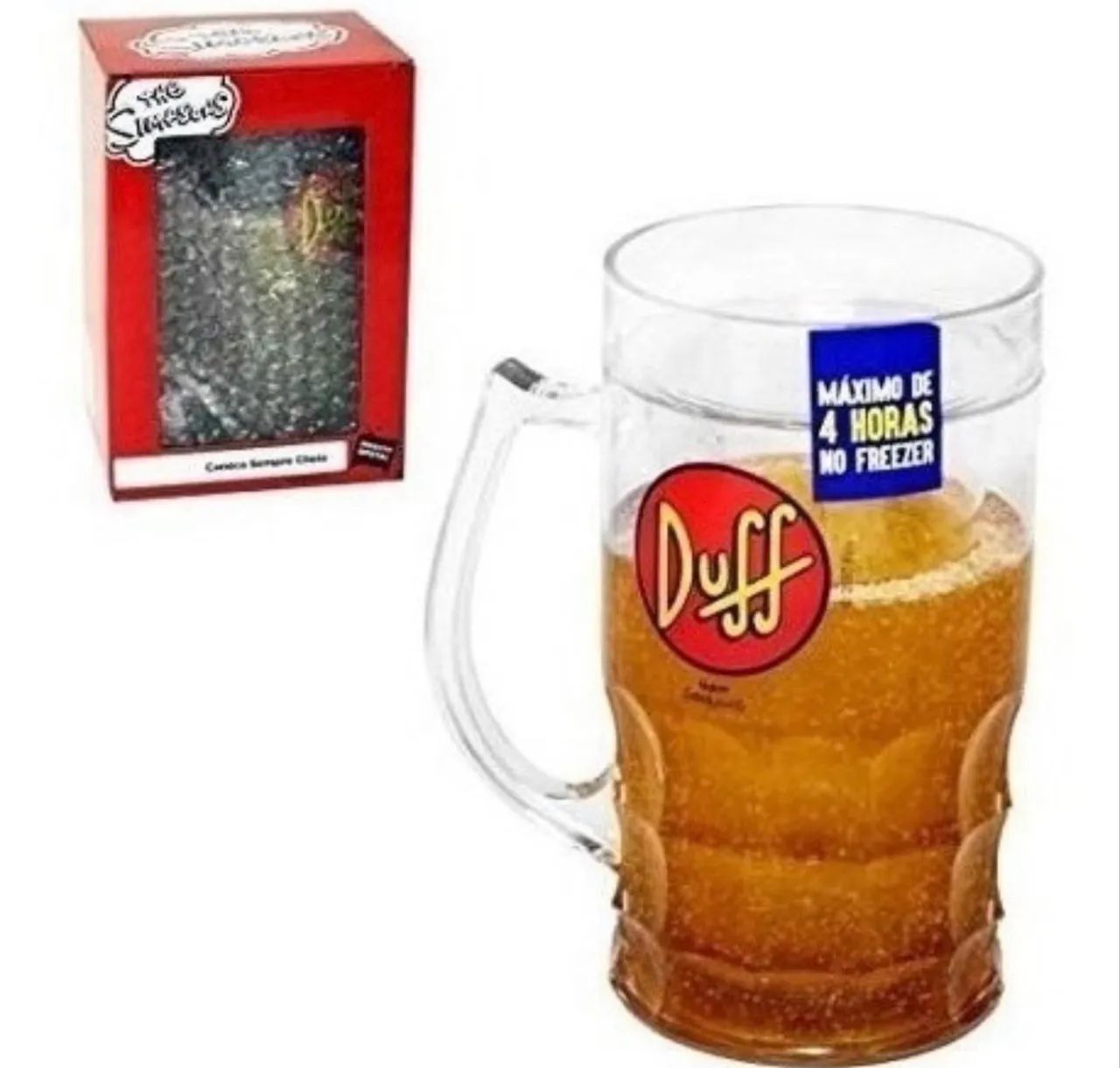 Caneca sempre cheia Duff Simpsons Zona Criativa (nova)