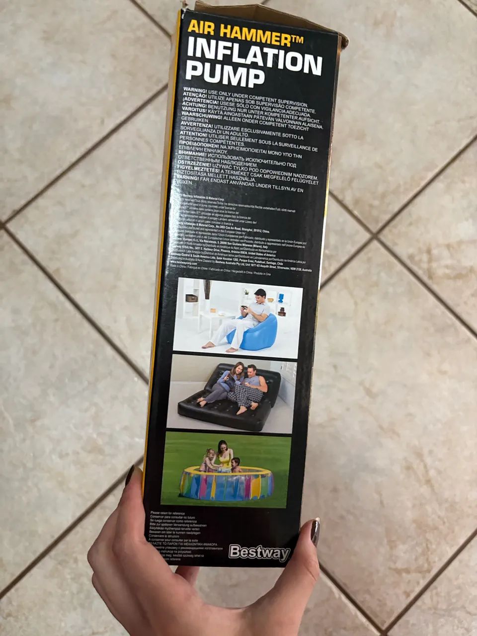 Bomba de ar manual  - Foto 3