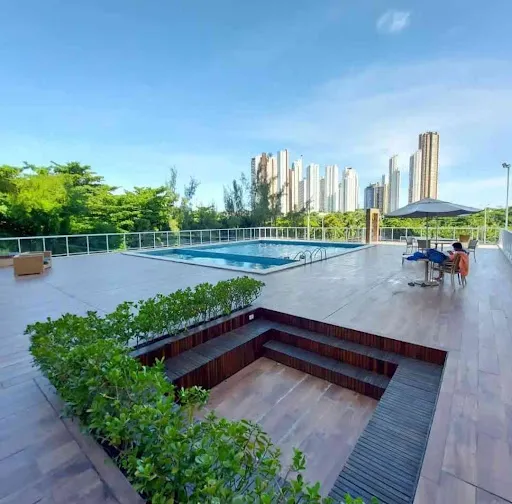 Apartamento de 104m2 com 3 Quartos + DCE, Condomínio Com Lazer Completo
