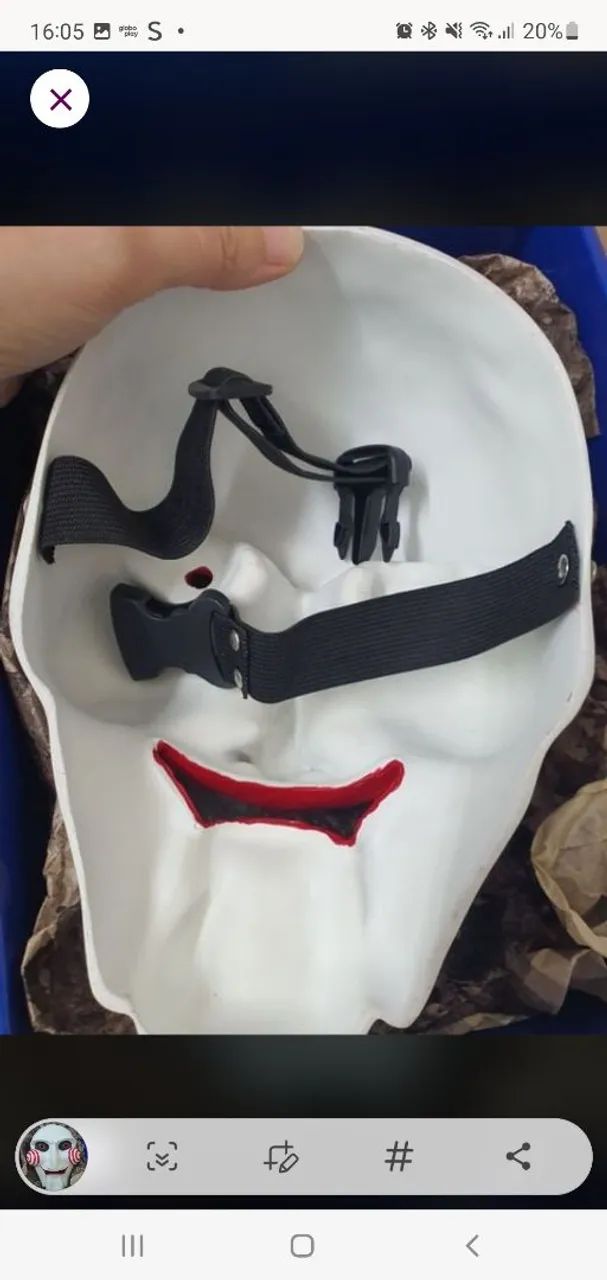 MÁSCARA JIGSAW COSPLAY - Foto 2
