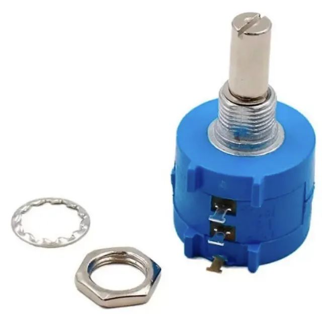 2 Potenciometro Multivoltas De Precisão 10k 10 Voltas