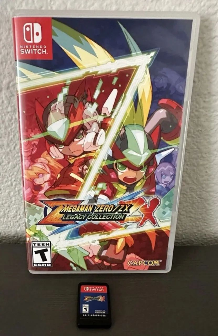Megaman Zero/ZX Legacy Collection Nintendo Switch - Jogos de Vídeo