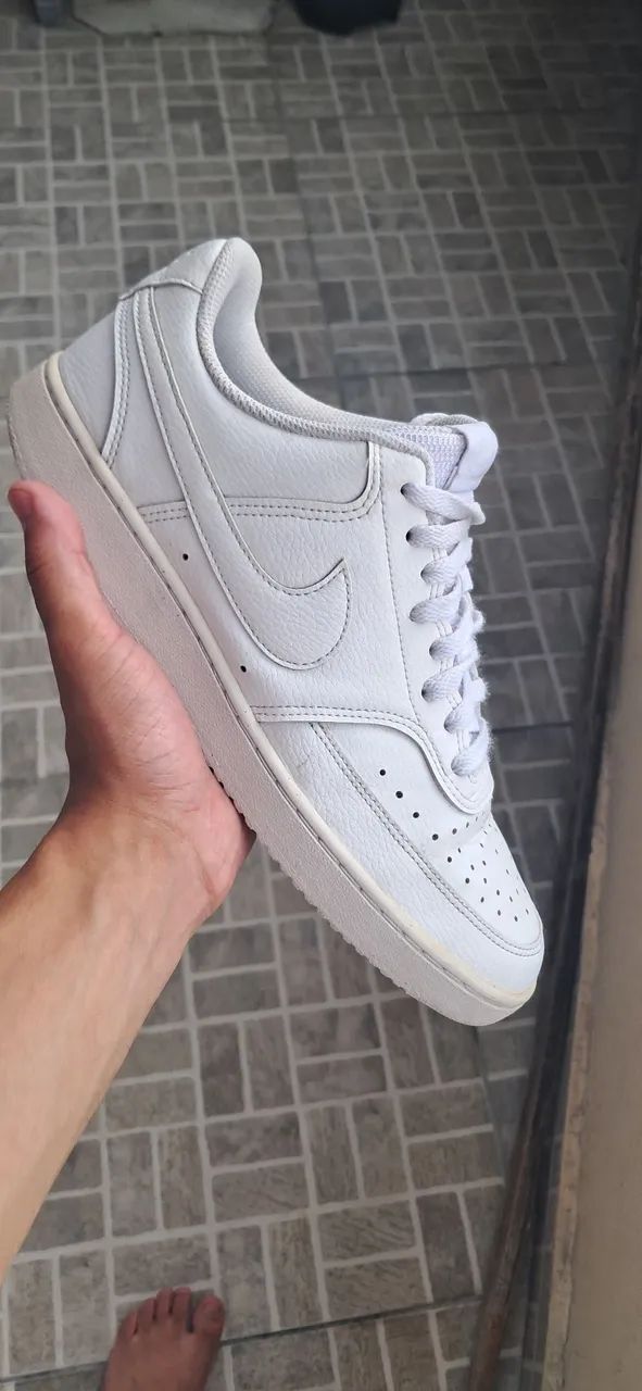 Nike Court Vision Low Branco
