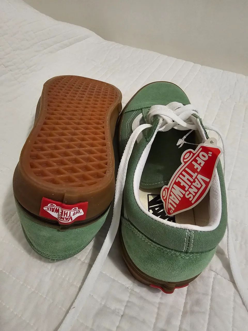 Tênis Vans Old Skool Verde Unissex - Foto 3
