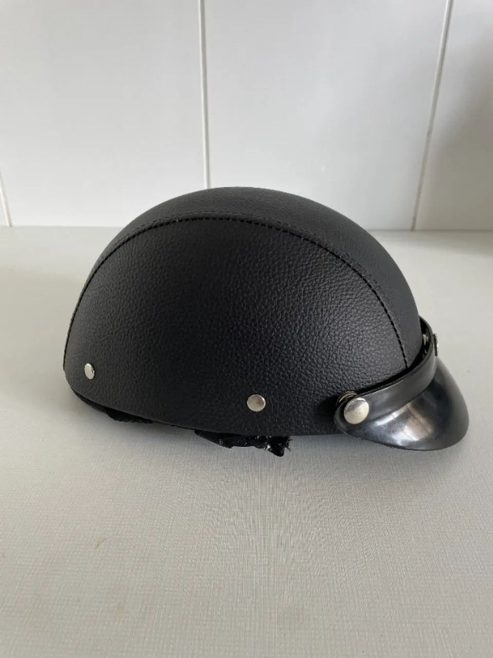 Capacete retrô clássico para scooter elétrica - Foto 3