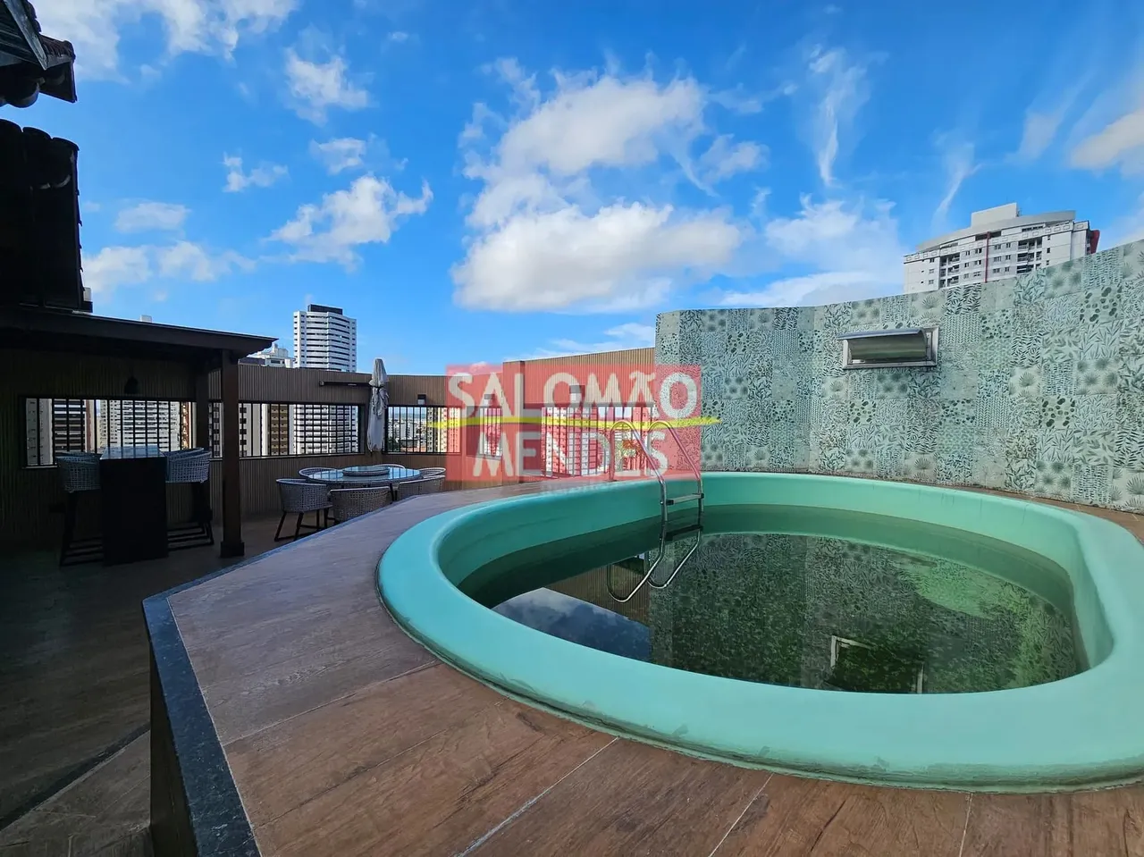 Cobertura Triplex junto a Praça Batista Campos, Piscina, área gourmet.