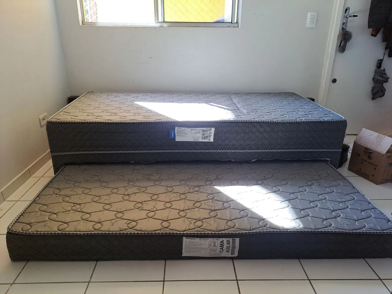 Cama Box com Cama Auxiliar
