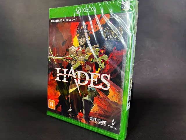 Jogo Hades para Xbox Series X e One - Físico Lacrado Novo